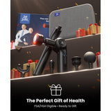 BOB AND BRAD 2-in-1 Massage Gun with Heat & Red Light Soothing L7 Ultra Massage Gun with Extension Handle &Adjustable Angles, Deep Tissue for Back Lumbar Shoulder FSA-HSA Eligible Gift for Men Women