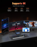 BOSGAME AI 9 Mini PC, AMD HX 470(up to 5.2GHz), 32GB DDR5 1TB PCIe 4.0 SSD