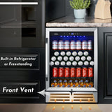 24 Inch Beverage Refrigerator Cooler