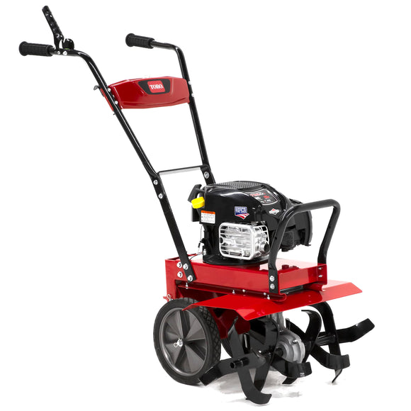 Toro Full Size Front Tine Tiller, 163cc Briggs & Stratton 4-Cycle Engine, Adjustable Tilling Width Up to 21