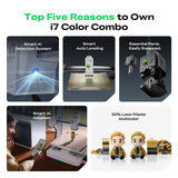 SPARKX I7 Combo 3D Printer, Multi Color with CFS Lite AI Photo to 3D Printing 500mm