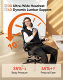 SIHOO B100 PRO Ergonomic Mesh Office Chair with Footrest