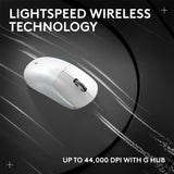 Logitech G PRO X Superlight 2 Wireless Gaming Mouse - White