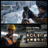 Blackview Rock 2 Pro 5G Rugged Phone Android 16, 15000mAh/33W Dual 400LM Camping Light, 32(8+24) GB+256GB/2TB Rugged Smartphone Unlocked Gemini AI, 16MP+13MP 6.67" 2.4K 120Hz Glove Mode/NFC
