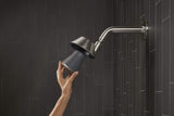Kohler Moxie Showerhead and Waterproof Bluetooth Wireless Speaker, 1.75 gpm - Brushed Nickel