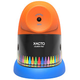 X-ACTO Crayon Pro Electric Sharpener, SafeStart Automatic Motor - Great for Home or School Classroom Use, 1 Count (Pack of 6)