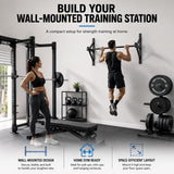 REP Fitness Heavy Duty Pull-Up Bar, Wall or Ceiling Mounted Straight Bar, Home Gym Exercise Equipment for Chin Training, Garage Strength Workouts, Rings, Straps Wall or Ceiling Mounted Straight Bar