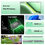 VIGSENUP15.6 Full HD Laptop,16GB RAM,256GB SSD,6500Y Processor,Work,Office