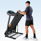 THERUN Incline Treadmill, Treadmills for Running and Walking, 300 lbs Weight Capacity Folding Treadmill with 0-16% Auto Incline