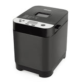 AROMA® 1.5lbs. Digital Bread Maker with Crust Customization, Clear-View Lid, and Nonstick Baking Pan, Black (ABM-250)
