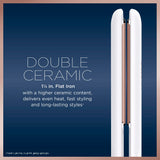 Conair Double Ceramic Flat Iron, 1 1/4-inch Hair Straightener