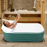 Bathtub Portable Bathtub Inflatable with Electric Air Pump for Soaking XUFOPLY