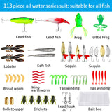 Essential Fishing Tools and Lure Kits, Essential Fishing Gear Set | Fishing Accessory AOFUXTI
