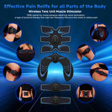 Tactical x abs Stimulator Abdominal for Arms, Abdomen, Thighs and Buttocks Toner,TENS Unit Electronic Muscle Stimulator for Muscle Growth, Vital Flex Core Ab Stimulator Military Grade,