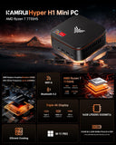 KAMRUI Mini PC Ryzen 7 7735HS 16GB LPDDR5 RAM 512GB SSD (8C/16T, 4.75GHz)