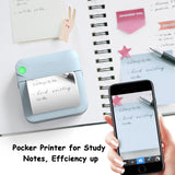 Pocket Mini Printer - Portable Wireless Bluetooth Thermal Photo for iOS Android Mobile Phone, MGT