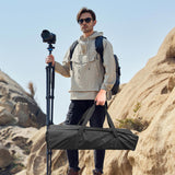 INFANZIA 35inch Sports Duffel Travel Bag, 28L Extra Large Duffel Luggage Bag with Upgrade Zipper, Water Resistant & Foldable Equipment Storage Bag for Fishing Tripod Tent Umbrella, 2PCS