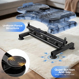 Silent Waist Twist Machine, Anti-Slip Twister Exercise Board with Stable Base, Waist Twisting Disc for Safe Ab Workout and Foot Massage