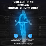 Duet Massage Chair-4D & 3D Dual-Mechanism Zero Gravity Recliner with Yoga Stretch and Electric Automatic Footrest Extension-Full Body Relaxation (Black) Alfine