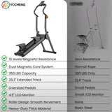 YCCHENG Magnetic Stair Stepper, 16-Level Resistance Vertical Climber