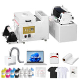 INKSONIC A3+ Dual XP600 DTF Printer: Shaker & Dryer, Fume Extractor, Laptop