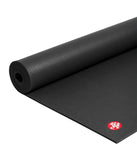 Manduka PRO Yoga Mat - For Women and Men, Non Slip, Cushion for Joint Support and Stability, Thick 6mm, 71 Inch (180cm), Black Manduka