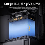 Jupiter 2 Resin 3D Printer, 16K Large MSLA 3D Printing Machine, Auto-Leveling, Smart Tank Heating, Auto Resin Feeding