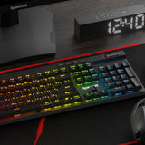 Wireless RGB Gaming Keyboard, 3-Modes 104 Keys Mechanical Keyboard w/Hot-Swap Socket Redragon