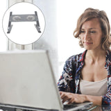 Adjustable Aluminum Alloy Laptop Cooling Pad with Colorful LED Fan