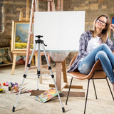 Artist Easel Stand Display Rack Foldable Aluminum Adjustable Height Tripod