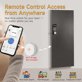 120 Key Lock Box Smart Key Organier Cabinet with Keypad & App for Office