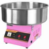 Pink 1030W Electric Cotton Candy Machine, Commercial Candy Floss Maker, 20 inch Stainless Steel Bowl with Sugar Scoop, Easy Home Use, CANDY-V001 VIVO
