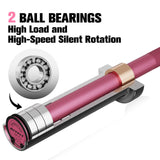 RitFit Barbell Weight Set - 4/6FT Olympic Barbell with Weight Plates (55-115LB Total) - Weightlifting Equipment for Squats, Curls, Deadlifts, Presses, Hip Thrusts 4FT Pink Bar with 100LB Pink Plates