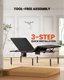 Amada Split King Adjustable Bed Frame with Massage and Zero Gravity
