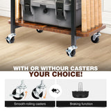 Ghosthorn Fishing Rod Holders for Garage Fishing Gear and Equipment Tackle Storage Cart Pole Rod Rack Hold up to 10 Rods