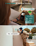 ZUMIMALL 2K Wireless Doorbell Camera No Subscription, Battery Powered