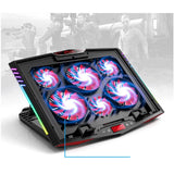 VZDUYHJ Notebook Computer Cooling Pad Silent Fan Water Power Supply, Horizontal Adjustable Mounting Bracket
