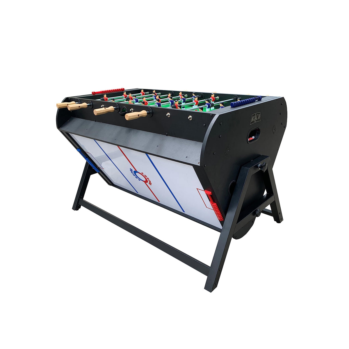 KICK Triplex 55″ Telescopic Rods 3-in-1 Swivel Multi Game Table (Black ...