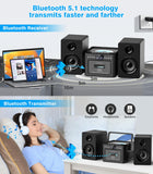 Greadio Stereo System for Home with Boombox CD and Cassette Player Combo, 40W Home Stereo System with Bluetooth, FM Radio/USB/TF/AUX/Remote Control, Detachable Wooden Bookshelf Speakers