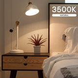 LUXRITE A19 LED Light Bulb 100 Watt Equivalent, 3500K Natural White, 1500LM, Non-Dimmable, Standard LED Light Bulbs, 12.5W, E26 Base, Enclosed Fixture Rated, Damp Rated, ETL Listed (96 Pack)