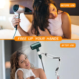 Hair Dryer Stand, 1.68M Adjustable Height Handsfree Vivnoon