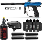 Maddog DYE CZR+ Paintball Gun Marker Advanced HPA Kit - Blue/Black Dust