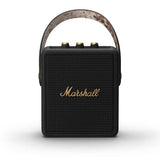 Marshall Stockwell II Portable Bluetooth Speaker, Black and Brass