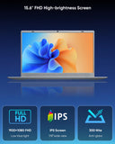 ECOHERO 15.6" FHD Laptop, Pentium 6500Y, 16GB RAM 512GB SSD PC Computer