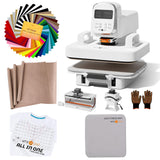 HTVRONT A100 3 in 1 Auto Heat Press Machine Bundle