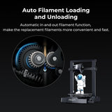 Creality Ender 3 V3 SE 3D Printer, 250mm/s Faster Print Speed CR Touch Auto Leveling Sprite Direct Extruder Dual Z-Axis Auto Filament Loading Ender 3 Upgrade 3D Printer Print Size 8.66x8.66x9.84 inch
