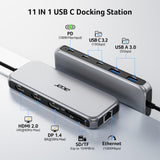 Acer Laptop Docking Station 3 Monitors, 11-in-1 USB C Docking Station