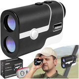 JUSDOO Golf Rangefinder with Slope, 1200 Yards Laser Rangefinder for Golfing and Hunting, 7X Magnification with High-Precision