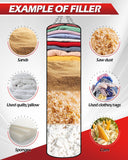 YORWHIN Hanging Punching Bag for Adults, 4FT Oxford Boxing Heavy Bag, Heavy Boxing Bag Set with Hand Wraps Chains, Kick Punching Bags for MMA Karate Kickboxing Muay Thai Training(Unfilled) YORWHIN