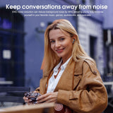 Wireless Earbuds, Bluetooth 5.4 Headphones HiFi Stereo Bass Ear Buds in Ear